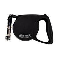 Guia Retrátil Premium Pet Flex Preta
