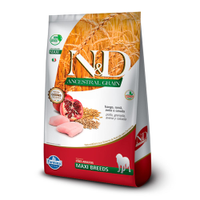 Ração N&D Ancestral Grain Cães Adultos Maxi Frango - 10,1 kg