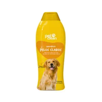 Shampoo e Condicionador Pelos Claros Pet Clean - 700 ml