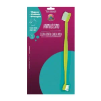 Escova Dental Cabeça Dupla Animalíssimo - Único
