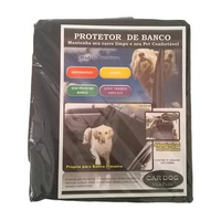 Capa para Banco de Carro Premium Preta Vila Flor - Único