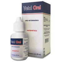 Vetol Solução Oral Lema Antiemético para Cães e Gatos - 20 ml