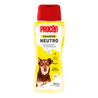 Shampoo Neutro Cães e Gatos Procão - 500 ml