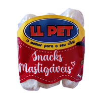 Osso Prensado 2" para Cães LL Pet - 3 unidades