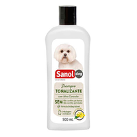 Shampoo Tonalizante Pelos Claros Sanol - 500 ml