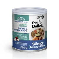 Ração Úmida Pet Delícia Cães Sênior - 320 g