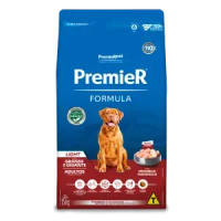 Ração Premier Formula Light Cães Adultos Raças Grandes e Gigantes Frango e Mandioca - 15 kg