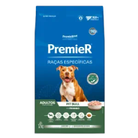 Ração Premier Raças Específicas Pitbull Adulto Frango - 12 kg
