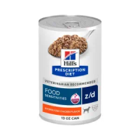 Ração Úmida Hill's Prescription Diet Z/D Cães Adultos Alergias Alimentares e da Pele - 370 g