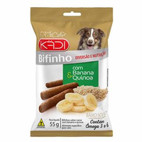 Bifinho Banana e Quinoa Kadi para Cães - 55 g