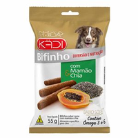 Bifinho Mamão e Chia Kadi para Cães - 55 g