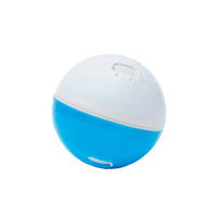 Brinquedo Comedouro Amicus Crazy Ball Azul e Branca - M