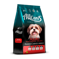Ração Allcanis Cães Adultos Raças Pequenas Frango Carne e Arroz - 15 kg