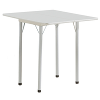 Mesa de Cozinha Dobrável Quadrada Nádia Branca 72 cm