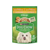Ração Úmida Dog Chow Cães Adultos Mini e Pequenos Frango - 100 g