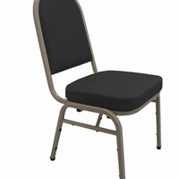 Cadeira para Hotel e Auditórios Linha Hotel Preto