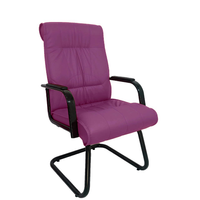 Cadeira Interlocutor Para Escritório Linha Itália Roxo