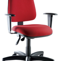 Cadeira Diretor Para Escritório Linha Confort Vermelho