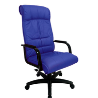 Cadeira Presidente Para Escritório Linha Itália Azul