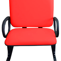 Cadeira de Escritório Linha Padova Suporta até 250kg Vermelho