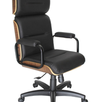 Cadeira Eames Presidente Linha Capa em Madeira Preto