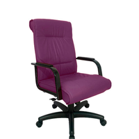 Cadeira Diretor Para Escritório Linha Itália Roxo