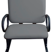 Cadeira de Escritório Linha Plus Size Suporta até 250kg Cinza