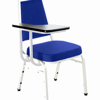 Cadeira Universitária Empilhável Linha Hotel Plus Azul