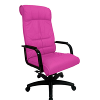 Cadeira Presidente Para Escritório Linha Itália Rosa