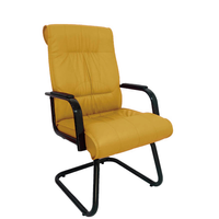 Cadeira Interlocutor Para Escritório Linha Itália Amarelo