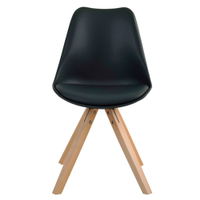 Cadeira Decorativa Sala e Escritório Neo (PP) Preta G56 - Gran Belo