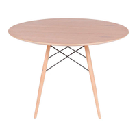 Mesa Eames Eiffel Redonda 100cm - Freijó