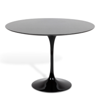 Mesa Saarinen Tulip Jantar São Gabriel 90cm Base Preta
