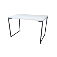 Mesa Industrial MDF Branca 120cm