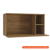 [OUTLET] Nicho para Microondas Botanic Nogueira