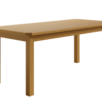 Mesa De Madeira Maciça Nogueira 200x88 Para Cozinha Sala Jantar Sfa