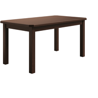 Mesa De Madeira Maciça Castanho 160x88 Para Cozinha Sala Jantar Sfa