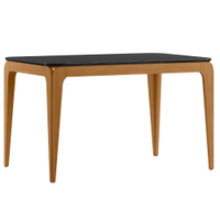 Mesa Aurea 120x80cm - Preta