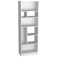 Estante Livreiro 8 Nichos B38 Branco NOVAM