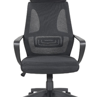 Cadeira Presidente Pelegrin PEL-0289 Tela Mesh Preta
