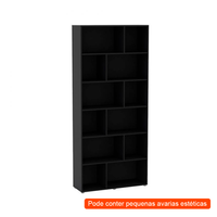 [OUTLET] Estante Xangai Preta