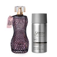 Glamour Secrets Black Desodorante Colônia 75ml