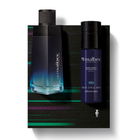 Combo Presente Malbec Ultra Bleu: Desodorante Colônia 100ml + Desodorante Body Spray 100ml + Caixa para Presente