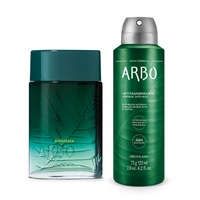 Combo Arbo: Atlântica Desodorante Colônia 100ml + Desodorante Antitranspirante Aerossol 75ml/125g