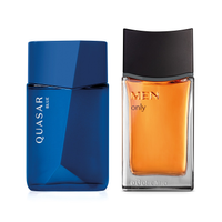 Combo Desodorante Colônia Masculino: Quasar Blue 100ml + Men Only 100ml