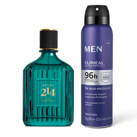 Combo Botica 214 Fiji Paradise Eau De Parfum 90 ml + Men Clinical Ultra Protect Desodorante Antitranspirante 90g/150ml