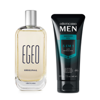 Combo Egeo Original Desodorante Colônia 90ml + Shower Gel 5 em 1 Men 205g
