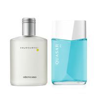 Combo Perfumaria Masculina Fresca: Insensatez 100ml + Quasar Ice 100ml