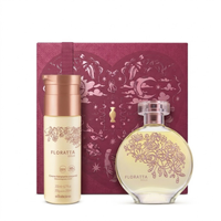 Combo Presente Dia dos Namorados Floratta Gold: Desodorante Colônia 75ml + Creme Hidratante Desodorante Corporal 200ml