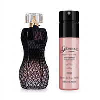 Combo Glamour Secret Black: Desodorante Colônia Intense 75ml + Body Spray 100ml